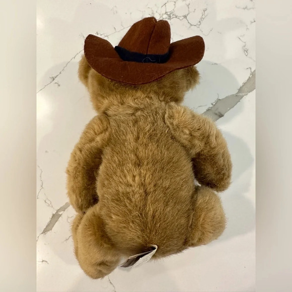 🎄VTG Pickford Bear Western Hat Brass Button Cody Brown EUC  MISSING shirt - Picture 3 of 6